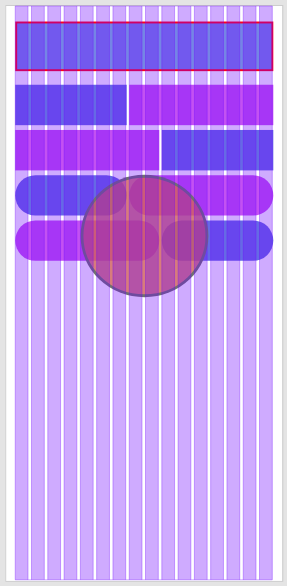 pink and purple basic grid
