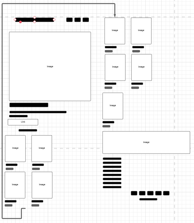 PaintWoola Wireframe Mobile
